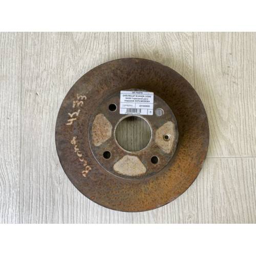 Тормозной диск передний CHEVROLET EVANDA 04-06