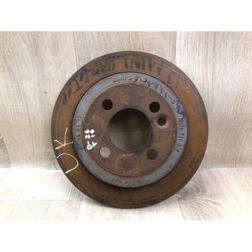 Тормозной диск задний MINI COOPER S R56 06-14